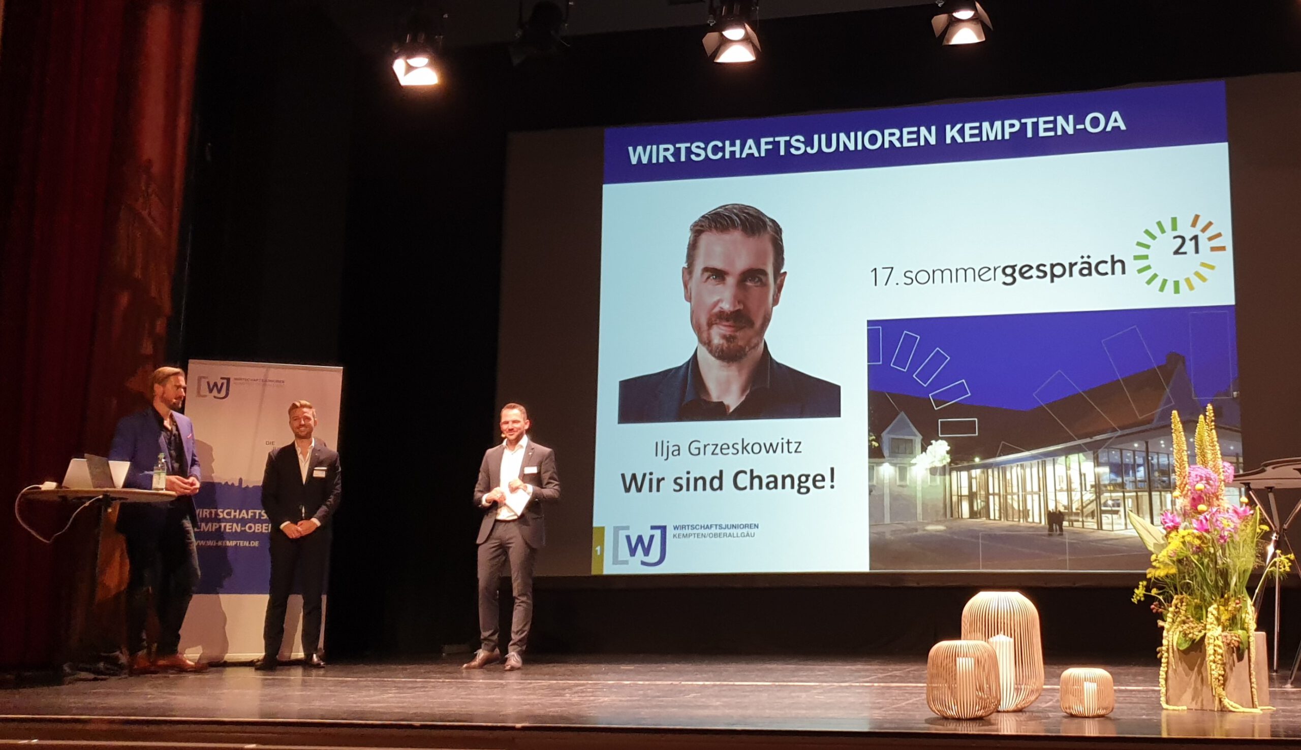 17. Sommergespräch der Wirtschaftsjunioren Kempten-OA | Wir sind Change!